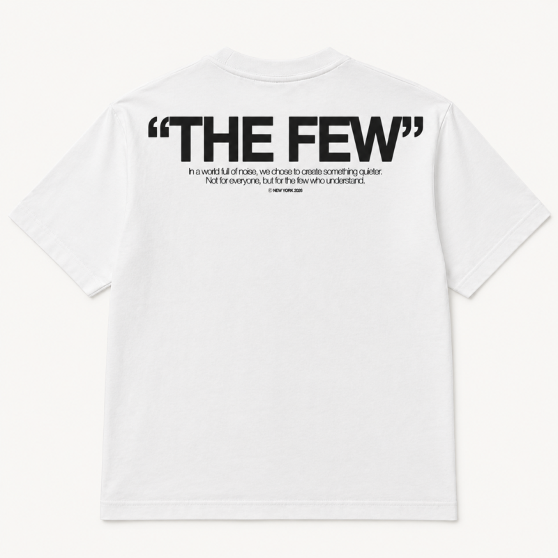 THE FEW Tee White