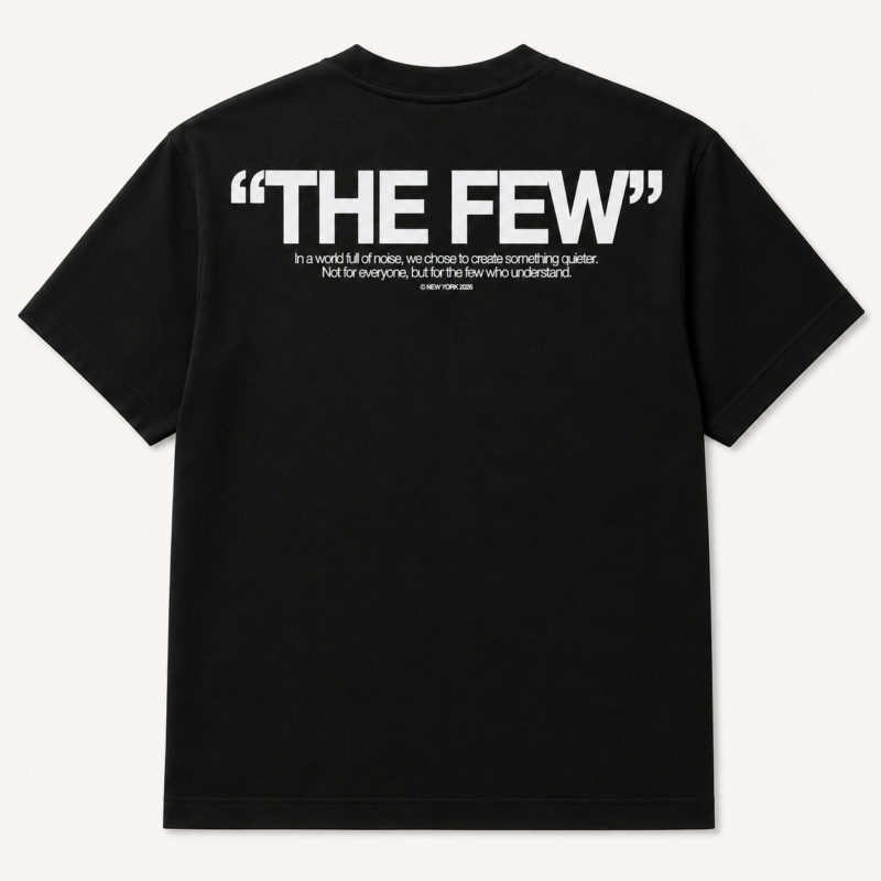 THE FEW Tee Black